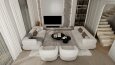 3D Modelleme ve Salon İç Mekan Tasarımı