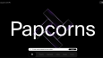 Papcorns - GSAP Animasyonlu web sitesi