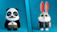 Karakter Tasarımı - Tavşan ve Panda Projesi