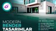 Gerçekçi üç boyutlu mimari modellemeler