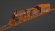 Buharlı Tren Modelleme