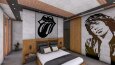ROCK MÜZİK TEMATİK OTEL  TASARIMI