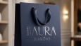 Aura Diamond Minimal Premium Logo Tasarımı