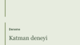 MASA · Çalışma Günlüğü Tasarımından HTML