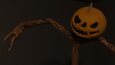 Jack-o'-lantern 3d sculpt çalışması