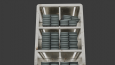 Rusty Steel Safe with Cash Interior – Game Ready 3D Asset
