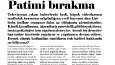 "Patili" dergi tasarımı