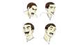 Karakter Tasarımı ve Expression Sheet Örneklerim