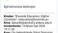 Kurumsal B2B E-Posta (Mailing) Kampanyası ve İletişim Takip 