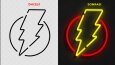 Markanıza Özel Neon LED Tabela Tasarımı (Üretime Hazır)