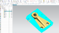 Basit parça için Siemens NX 12 ile CAM programı Yapılması