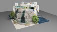 Tanıtım Standı - 3D Modelleme Render