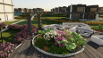 Sahil Sitesi 3D, peyzaj tasarımı ve modellemesi