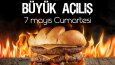 Old West Burger firması için sosyal medya post tasarımları