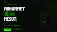Nihat Portfolyo - Modern Web Sitesi