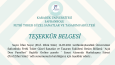 afişler,teşekkür belgesi vs
