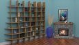 KİTAPLIK MODELİ 3D