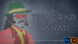 TİPOGRAFİ SANATI İLE PORTRE ÇİZİMİ