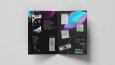Tek Sayfa Ortadan Bi-Fold Katalog