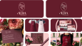 AURA FLOWERS LOGO TASARIMI