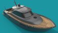 Tekne, yacht, interior, exterior model, üretim çizimi,render