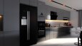 Yüksek Kalitede Gerçekçi İç Mekan Render, 3D tasarım Mutfak