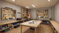 Modern iç mekân tasarımı ve gerçekçi 3D render