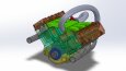 6 Silindir Motor Tasarımı