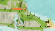 LowPoly Pirate Looking For Treasure On Island