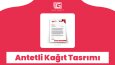 Antetli Kağıt Tasarımı