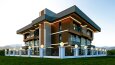 Villa konseptli triplex daireler.