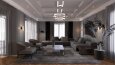 Villa 3d iç mekan tasarımı 