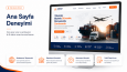 Lojistik Firması İçin Modern Web Tasarımı