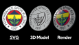 Logo-->3D Model Örnek
