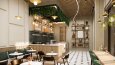 MODERN KAFE İÇ KENA TASARIMI