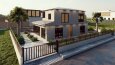 Modern Villa ve Bahçe Render Projesi