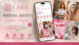 LARA Beauty | Sosyal Medya Görsel Kimlik & İçerik Tasarımı