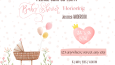 Baby shower davetiye örneklerim kız bebek