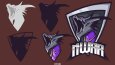 NWAR Esports Maskot Logo Çalışması Temel Paket