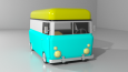 3D Low Poly Çalışmalarım