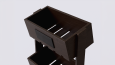 Low-poly Ahşap Sebzelik