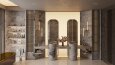 Koyu Tonlarda Villa İç Mekânları