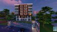 3 boyutlu apartman cephe tasarımı