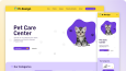 PetCareCenter - Evcil Hayvan Mağazası Giriş Sayfası