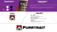 Concept Purrtrait Uygulama Logosu