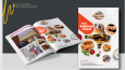 Şık, yaratıcı işinizi en iyi şekilde yansıtan broşür/katalog