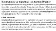Çeşitli Sektörlerde Metinler