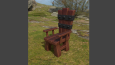 Low-Poly 3D Taht Modeli