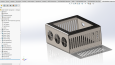 Sac Metal Levha Tasarımı (Solidworks)