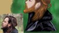 Tuğkan gönültaş (Elraen) dijital anime çizim